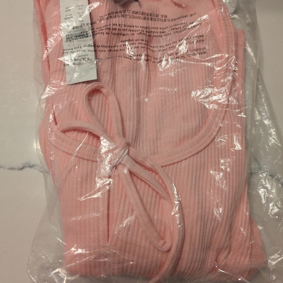 J. Crew Tie-front vintage rib T-shirt - Picture 3 of 3